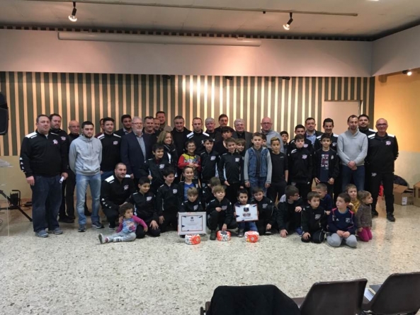 Remise du label jeunes FFF à l’Olympique Nord Dauphiné